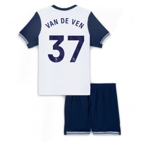 Tottenham Hotspur Micky van de Ven #37 Heimtrikot 2024-25 Kurzarm (+ kurze hosen)